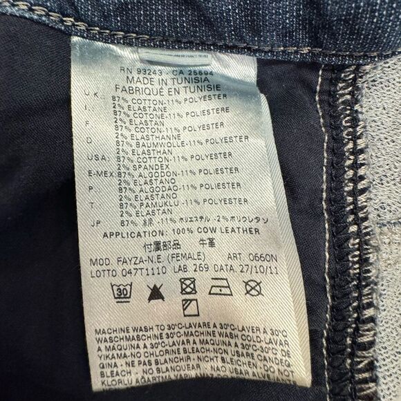 Diesel denim +sweatpants size 28 - Picture 8 of 12